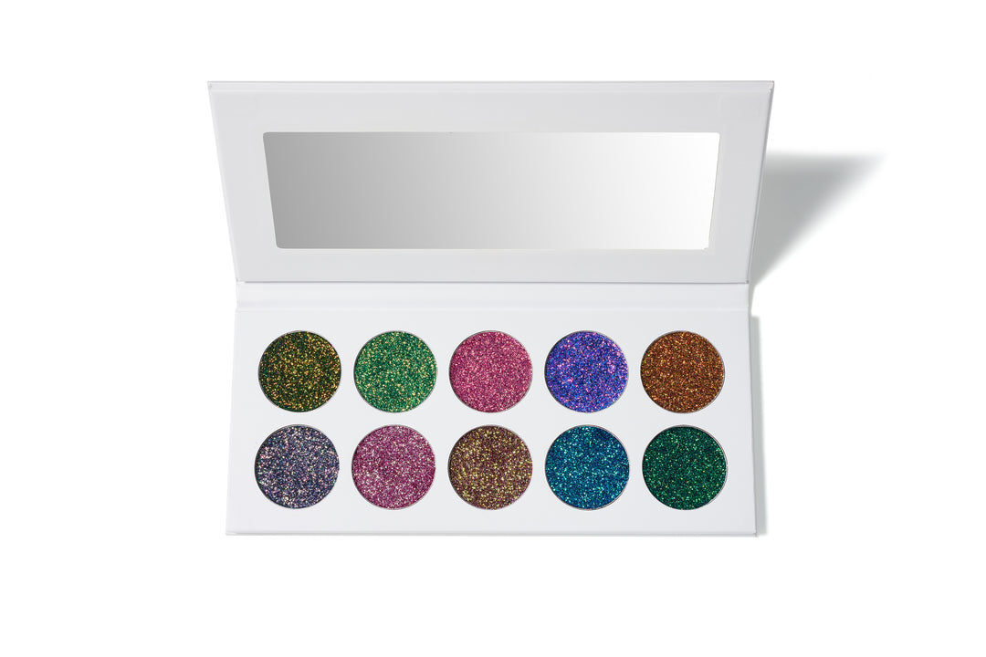 Unicorn Multichrome Glitter Shadow Palette