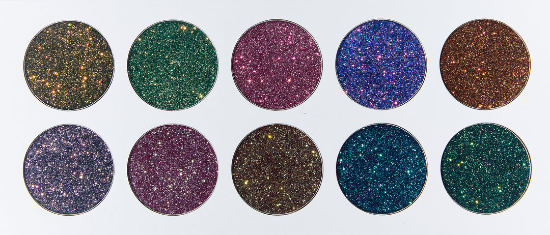 Unicorn Multichrome Glitter Shadow Palette