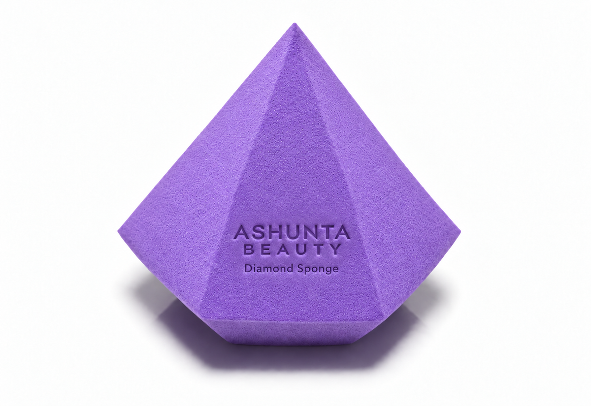Ashunta Sheriff Beauty Purple Diamond Sponge - Ashunta Sheriff Beauty