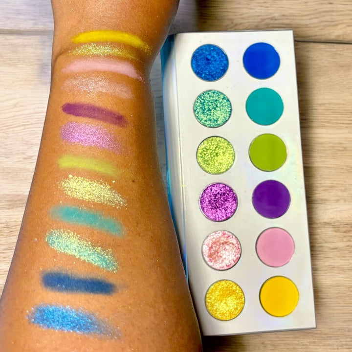 Mermaid Fantasy Matte & Shimmer Palette